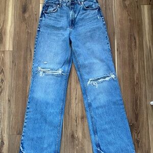Zara Classic Blue Denim Jeans
